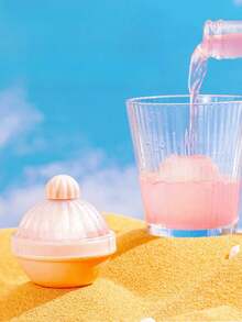 1pc Lightbulb Shaped Ice Cube Mold, Each Diameter 6.35cm, Ideal For Making Vibrant Whiskey Or Cocktail Ice Balls. This Reusable Silicone Mold Is The Perfect Choice For DIY Spherical Ice Cubes. The Extra-Large Jelly Ball Mold Can Make 2.5 Inch (Approx. 6.35cm) Slow-Melting Ice Balls - Multicolor - View 10