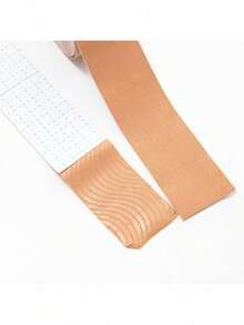1pc Body Tape With Box, Can Be Used For Breast Lift, Concealer Tape, Invisible Bra Pad, Strapless Bra Tape For Women, Wedding - Apricot - View 2