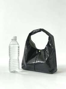 Nueva llegada Bolso de mano con lentejuelas | Bolso de viaje de gran capacidad de diseño exclusivo, bolso de hombro elegante para fiestas y clubes - Multicolor - Ver 7