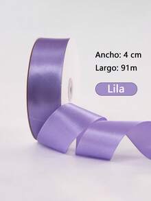 Satin Ribbon 4cm X 91m, Multicolor For Crafts - View 13