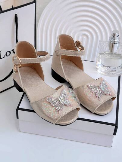 1 Pair Beautiful Princess Mary Fashion Lace-Up Non-Slip Flat Sandals, Suitable For Indoor And Outdoor Wear In Summer