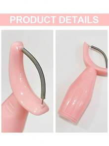 女士面部脱毛弹簧，可去除唇部、下巴、面部、颈部多余毛发，原装弹簧式脱毛工具，粉色滚轮脱毛用品 - 彩色 - 查看 5