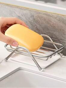 1 khay đựng xà phòng gia dụng có khay hứng nước - Dụng cụ sắp xếp đồ dùng nhà tắm và vệ sinh nhà bếp - Thiết kế hình chữ nhật hiện đại - Thích hợp cho phòng tắm, nhà vệ sinh và phòng tắm gia đình. - nhiều màu - Xem 5