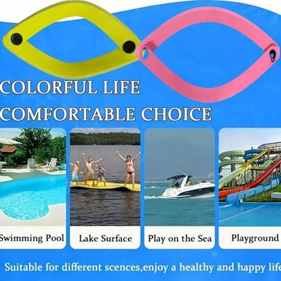 Large Floating Lounge Chair, Durable And Stable Foldable Pool Chair, 3-In-1 Summer Party Seat, Suitable For Adults, Applicable For Party/Lakeside Beach Outdoor Leisure. | Vibrant Style And Durable Design