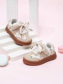 Zapatos para niñas, nuevos zapatos de princesa para niños pequeños, zapatos de suela blanda para niños - Beis - Ver 6