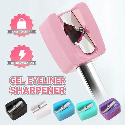 Colorful Eyeliner Pencil With Sharpener, Brand Makeup, Face Painting Cosmetics, Suitable For Women And Girls, Ideal For Winter, Y2K Fashion, Great For Birthday Gifts And Parties, Best Colors: White, Blue, Black, Purple, Green, Pink Eyeliner Pencil With Sharpener