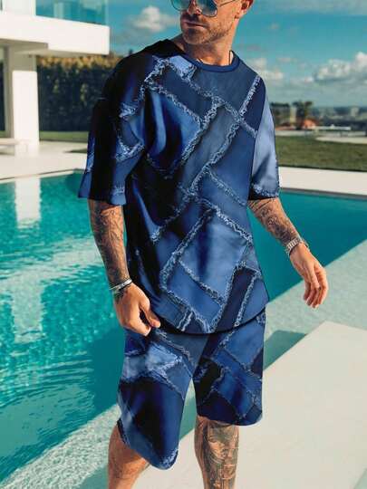 Conjunto de camiseta para hombre