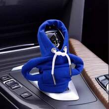 1 pieza Sudadera, Funda divertida para pomo de palanca de cambios de coche, Gorra de sudadera mini linda para pomo de palanca, Ajuste universal para la mayoría de los vehículos - A - Ver 13