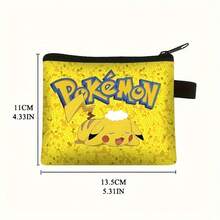 pokemon Ví đựng tiền xu/thẻ thiết kế mới, ví in họa tiết unisex. - Nhiều màu - Xem 3