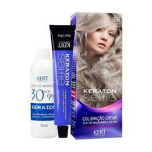 Keraton Selfie Hair Dye - Full Gray Coverage - Choose Your Color - 9.8 Very Light Pearl Blonde - View 1