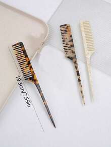 Lược chải tóc họa tiết da báo chuyên nghiệp - Lược chải tóc họa tiết da báo chống tĩnh điện, tạo kiểu tóc mượt mà - Chống tĩnh điện, không rối, dễ dàng chải tóc, tạo mái tóc mềm mại, óng ả. Phụ kiện tóc, bộ dụng cụ tạo kiểu tóc, bộ dụng cụ làm tóc. - Nhiều màu - Xem 9