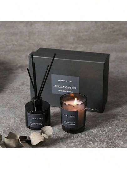 家居香氛客厅装饰摆件香薰蜡烛炉毕业季结婚伴手礼香薰烛台