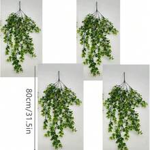 1pc Artificial Grapefruit Leaf Wall Hanging, Home Decor, Wedding Decoration, Outdoor Garden Window Sill, Birthday Party, Valentine's Day Gift, New Year Material - Style 10 - View 7