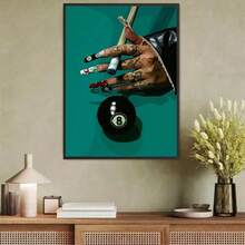 1 tấm tranh nghệ thuật vẽ móng tay chủ đề may mắn châu Phi hiện đại, hình ảnh chất lượng cao, tranh treo tường trang nhã, phong cách trang trí đương đại phổ biến, tranh canvas cổ điển, poster sáng tạo, phù hợp trang trí phòng khách và phòng ngủ, món quà hoàn hảo cho các dịp lễ. - Nhiều màu - Xem 4