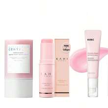 PDRN PINK 肽胶原蛋白护肤套装 - 泥状面膜 + 眼霜 + 胶原蛋白棒 - 基础护肤礼盒，女士礼盒 - Peptide - 查看 9