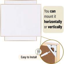 Small Dry Erase Board 11x14 Inches, Magnetic Whiteboard With Aluminum Frame, Includes Dry Erase Marker For Classroom, Office Or Home Use - 1 - Xem 4
