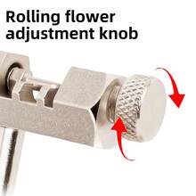 VXM Mountain Bike Chain Breaker, Bicycle Chain Disassembly Magical Buckle Tool Kit For Installation, Disassembly And Repair - Silver - View 5