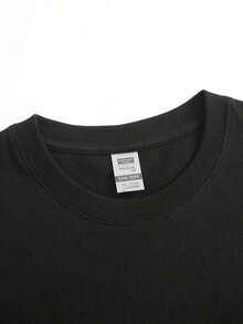 Camiseta de Algodón Negra con Versículo Bíblico, Cristiana, Dios, Salvador, Devoto, Regalo para Hombres, Camiseta de Jesús para Hombres - Negro - Ver 4