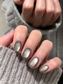 Sơn móng tay gel MIANEL 10ml màu xám mùa xuân, hiệu ứng mắt mèo đính hạt thủy tinh, mẫu mới 2026, màu trắng trong suốt lấp lánh, sơn móng tay từ tính hình mắt mèo, sơn móng tay màu trắng, sơn móng tay ngày Valentine, quà tặng độc quyền cho nữ, dụng cụ chăm sóc móng. - Nhiều màu - Xem 3