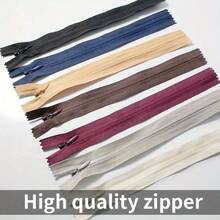 20pcs #3 Nylon Invisible Zippers, Closed-End Zippers Suitable For Dresses, Clothing Pockets, Bags, Pillows - Multiple Sizes Available - Mixed 20pc - View 3
