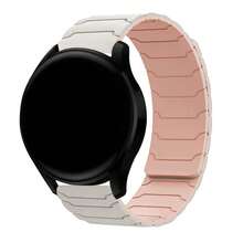 Dây đeo đồng hồ từ tính, dây đeo silicon 18mm 20mm 22mm cho đồng hồ thông minh, dây đeo cổ tay tháo nhanh có thể điều chỉnh, khóa từ tính, tương thích với Galaxy Gear S2 S3 GT2 Fenix 5S Plus - ánh sao có màu cam - Xem 14