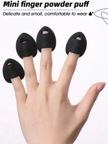 45件套化妆刷套装，混合化妆美容工具，包括：20支化妆刷、1个化妆包、5个美妆蛋、5个粉扑、5个迷你美妆蛋、5个迷你指套粉扑、1个发带、2个腕带、1个清洁工具。 - 多色 - 查看 10