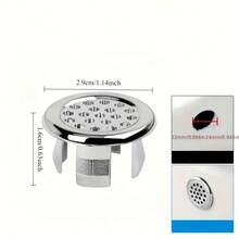 Nắp đậy lỗ thoát nước bằng nhựa bền chắc, dễ lắp đặt cho bồn rửa nhà tắm và nhà bếp. - nhiều màu - Xem 12