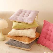 1 chiếc đệm ngồi dày mềm mại, phù hợp cho mọi mùa, đệm lót ghế học sinh/văn phòng. - Nhiều màu - Xem 5