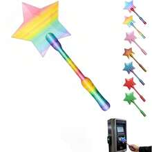2D 3D Printed Credit Card Tap Payment Stick, Contactless Payment Applicable, ID Card Holder - Five-pointed Star Magic Wand - View 12