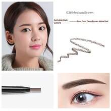 1.5mm Ultra-Fine Natural Eyebrow Pencil, Smudge-Proof Makeup For Eyebrows - Multicolor - View 9
