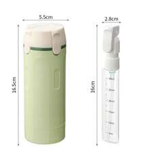 4-In-1 Travel Refillable Bottles, Bathroom Storage Containers, Portable Cosmetics & Shampoo Organizer, Travel Toiletry Containers, 4pcs 30ml Leak-Proof Travel Bottles For Lotion, Shampoo, Conditioner And Perfume, Essential Travel Accessories - Multicolor - View 8