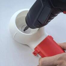 1pc Rotary Nozzle Drill Dust Box With Rotary Tilt System - Ergonomic Efficient Design, Prevents Dust Falling, Suitable For Home And Professional Use - B - View 4