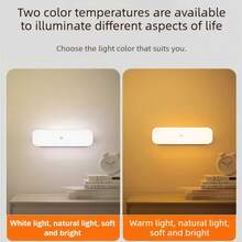 1pc USB Rechargeable Motion Sensor Light - Wireless, Easy Installation, Auto-Detect & Adjustable Brightness - Ideal For Garage, Bedroom, Kitchen, Attic, Stairs, Storage Room, Indoor Lighting | Wall Mounted Light | Plastic Structure, Indoor Motion Sensor Light - Multicolor - View 10