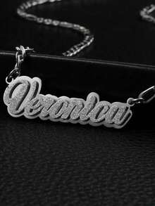 1 chiếc dây chuyền hai lớp bằng thép không gỉ tùy chỉnh - Dây chuyền NK, Quà tặng Ngày của Mẹ, Ngày của Cha, Sinh nhật, Lễ hội âm nhạc, Quà tặng cá nhân hóa, Phụ kiện ngày lễ, Trang sức thủ công chất lượng cao, Quà tặng ngày lễ hoàn hảo - Nhiều màu - Xem 10