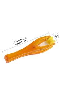 1 máy mát xa ngón tay, giá đỡ mát xa cầm tay đa chức năng dành cho khớp tay và các huyệt đạo. - trái cam - Xem 3