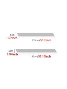 2/6/9条装黑白高端时尚140厘米长围巾，ins风窄围巾，女士围巾，波点格纹丝带发带，发带/腰带 - 多色 - 查看 3