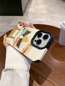 可爱卡通猫手机壳 - 鱼眼面具派对帽设计，ins风防震保护套，适用于 11/12/12Pro/13/14/14Pro/15Pro/16Pro/17Pro/14ProMax/15ProMax/16ProMax/17ProMax系列 - 彩色 - 查看 5