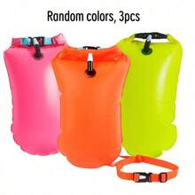 户外游泳充气浮板，口吹式充气，加厚PVC材质，带腰带，带储物空间 - 彩色 - 查看 10