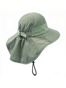 3-24M 2-6Y Cape Hat Children's Sun Hat 2026 Summer New Lightweight Breathable Mesh Sun Protection Hat Boys And Girls Bucket Hat - 1PC - View 10