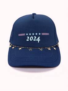 Bohemian Style Baseball Cap Chain, Baseball Cap Decorative Chain,Summer,Graduation Cap,Cowboy - Multicolor - View 28