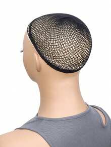 高品质弹力假发帽，新款弹力假发帽，时尚编织网假发帽，更贴合发型的时尚编织假发帽，女士假发配件，别致角色扮演帽 - 多色 - 查看 8