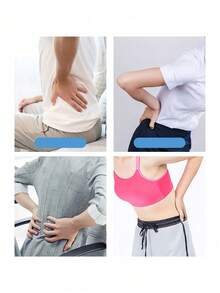 4-Level Adjustable Yoga Back Stretcher Featuring Lumbar For Yoga Waist Exercises Lumbar Support Plate With Massage Function For Upper And Lower Back Office Car Home Use Gym Accessories For Women Exercise Pilates Work Out Equipment For Home - Multicolor - View 8