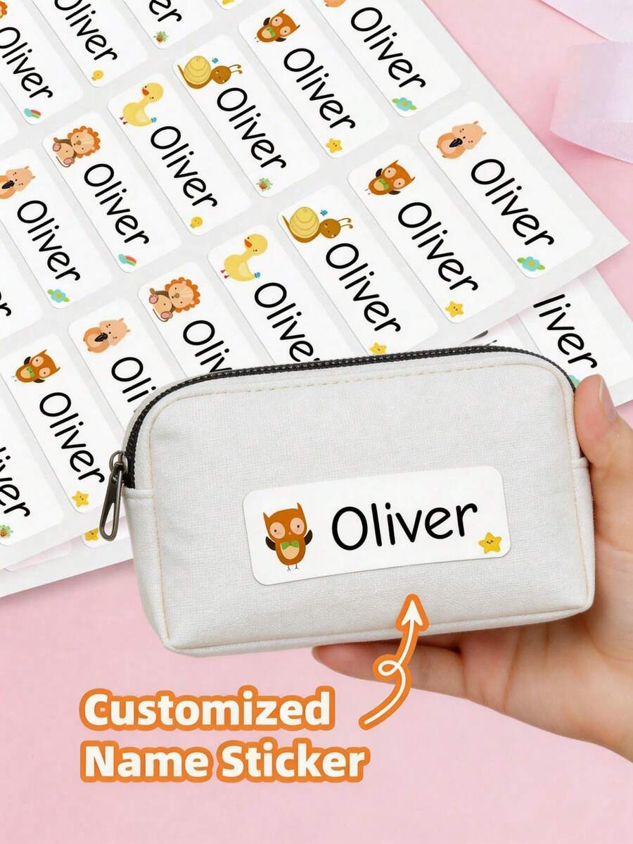 Bộ 1-240 miếng dán tên cá nhân hóa với thiết kế hình động vật tùy chỉnh, kết hợp sự sáng tạo vui tươi với tính tiện dụng thực tế. Thích hợp để gói quà sinh nhật, quà tặng ngày lễ, quà lưu niệm xây dựng đội nhóm. Chúng giúp ngăn ngừa việc thất lạc hoặc nhầm lẫn đồ vật một cách hiệu quả, mang lại sự tiện lợi tuyệt vời cho việc sắp xếp cuộc sống cá nhân và công việc của bạn. - Xám - Xem 1