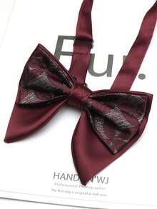 1 szt. muszka w stylu vintage z kwiatowym wzorem, formalny krawat w stylu brytyjskim, odpowiedni do biznesu i na wesele - Wielokolorowe - Zobacz 14