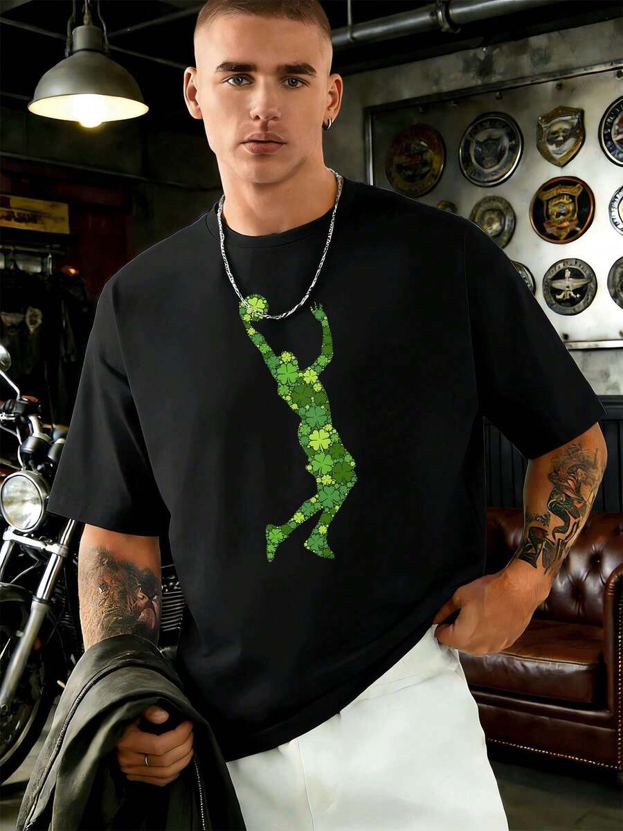 Men T-Shirts - Black - View 1