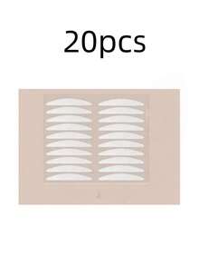 40pcs Breathable Invisible Double Eyelid Tapes, Double-Sided Eyeshadow Makeup Tapes, Transparent, Gift, Travel Essential - Multicolor - View 9