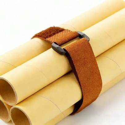 10pcs Simple And Portable New Hook And Loop Cable Ties, Suitable For Binding And Storing Various Objects, An Essential For Home Organization And Outdoor Camping.