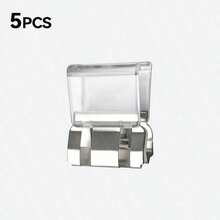 2/4/5/6/10/12/15/20/25/30/35/50个装裤腿缩短隐形固定夹，防拖裤脚，免缝隐藏式扣环腿部闭合装置，防拖地裤脚扣 - 彩色 - 查看 24