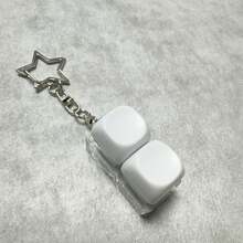 Multi-Key Press Portable Keyboard Clicker Keychain, Adult Focus Relaxation Stress Relief Desktop Toy, Ideal Gift - Multicolor - View 7