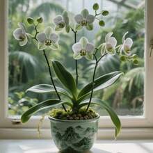 50pcs Easy-to-Plant Orchid  Indoor Potted Shade Garden Balcony Flower High Germination Rate Essential for Gardening Decoration - Multicolor - Ver 4